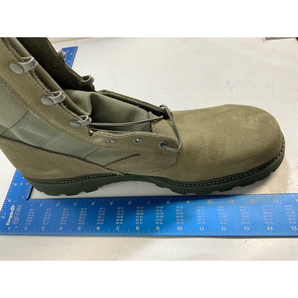Thorogood Hot Weather Sage Steel Toe Boot Size 15 1/2 N RecycledFashionShopCom - Picture 14 of 16